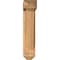 Ekena Millwork Traditional Arts and Crafts Smooth Bracket w/ Offset Brace, Western Red Cedar, 5 1/2"W x 18"D x 26"H BKT0604X18X26TRA03SWR - alternate 3